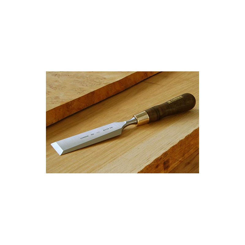 Narex 8116 Cabinetmaker's Chisel (Black) (50mm) - Chrome Manganese Steel