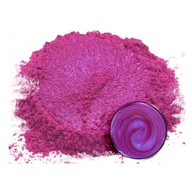 Eye Candy Premium Red Mica Powder Pigments | Multipurpose DIY Arts and Crafts Additive | Acrylic, Woodworking, Bath Bombs, Resin, Epoxy, Soap, Fishing Lures (Crimson Red)