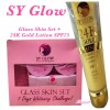 SY Glow GLASS SKIN SET + 24K Gold Luminous Lotion