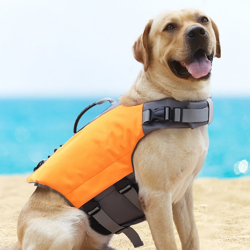 Dog Life Jacket Adjustable High Visibility Lightweight Pet Life Vest