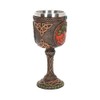 Nemesis Now Green Tree of Life Wine Goblet Resin with