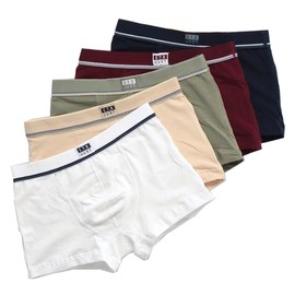 Boys/Toddler Boys Boxer Briefs Underwear 5 Pieces Cotton Briefs Set for Little and Big Boys (Size 12-14)