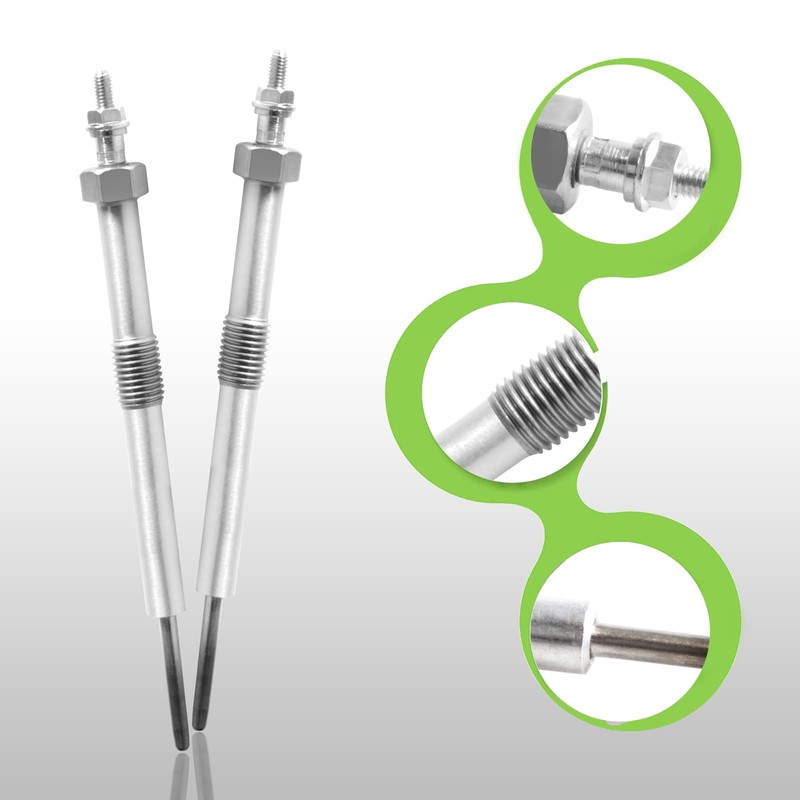 YIUIY 8PCS Glow Plugs 9G Replace 12639701 97364968 Compatible with