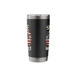 shields and axes we trust american viking norse mythology Stainless Steel Insulated Tumbler