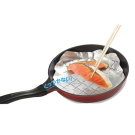 Kitinto-san Foil Sheet for Frying Pans, Wide 11.8 x 9.8 ft (30 cm