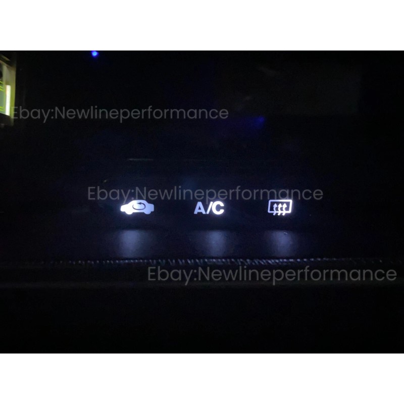newlineperformanceLED White LED Climate Control +Lower Switch Bulb KIT for