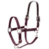 Equinavia Loki Adjustable Breakaway Horse Halter - Wine Red -