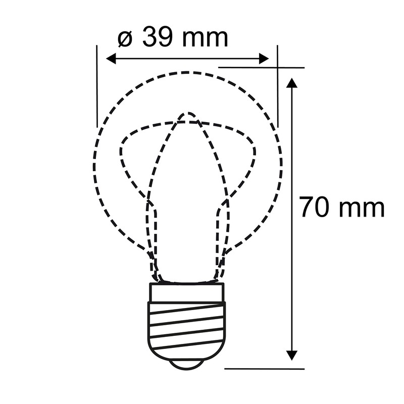 Paulmann 29046 Standard 230V LED Reflector R39 230V 4W 300lm