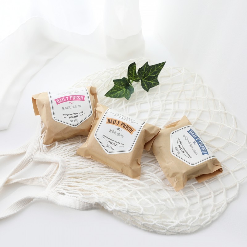 Dry Elasticity Honey Soap Rose Soap Tourmaline Soap / 건성탄력