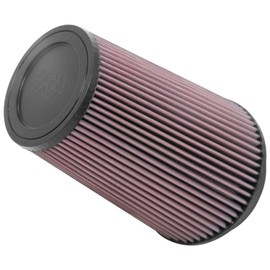 K&N Universal Clamp-On Air Intake Filter: High Performance, Premium, Washable, Replacement Filter: Flange Diameter: 5 In, Filter Height: 8.75 In, Flange Length: 1 In, Shape: Round Tapered, RU-2815