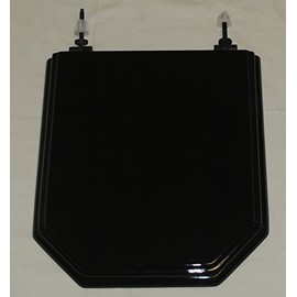 Eljer Tosca Incepa Atrium Black Toilet Seat