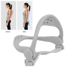 Soporte para Camilla de Cuello, Soporte Ajustable de 360 ​​grados. Dispositivo Ergonómico de Tracción Cervical para Alinear, Soporte Corrector de Postura, Soporte para Aliviar el