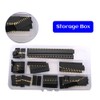RUNCCI-YUN Pack of 60 2.54 mm Straight Single Row Stackable
