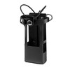 Perfect Fit firefighter radio strap and holder leather Bundle Set