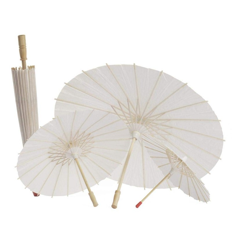Hztyyier Paper Umbrella Handmade Chinese Oiled Paper Umbrella Parasol Great