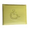 Soft Leather Disabled Badge Holder Wallet Disability Parking Badge Cover
