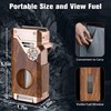 FLABOX 5-in-1 Torch Lighter with V Cutter Holder Punch and