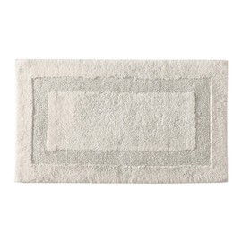 Tommy Bahama - Rug, Yarn-Dyed Cotton Bath Mat, Highly Absorbent & Reversible, Low Lint Bathroom Essentials (Long Branch Beige, 21" x 34")