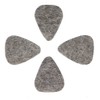Felt Tones Mini FELM-MT-4 Mixed Tin of 4 Ukulele Picks,