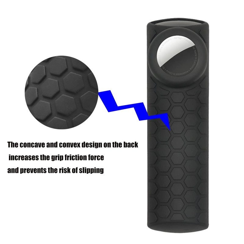 [2 Pack] TV Stick 3rd Gen Remote Cover with Airtag