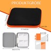 Boolico Trading Card Album, Portable Cards Scrapbook with Zip, 10