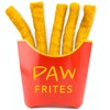 MEWOW 5 Felt Fries Cat Toy PAW Frites Pure Virgin