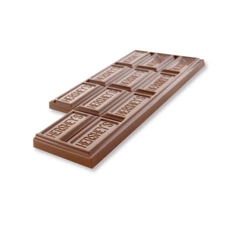 HERSHEY'S Milk Chocolate Candy Bars, 1.55 oz (6 Count)
