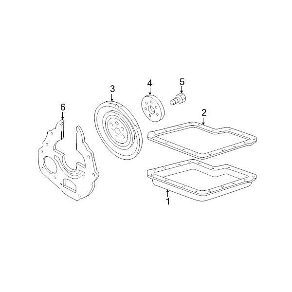 Ford Genuine Ford Motor Co. Transmission Pan Gasket - F5TZ7A191A