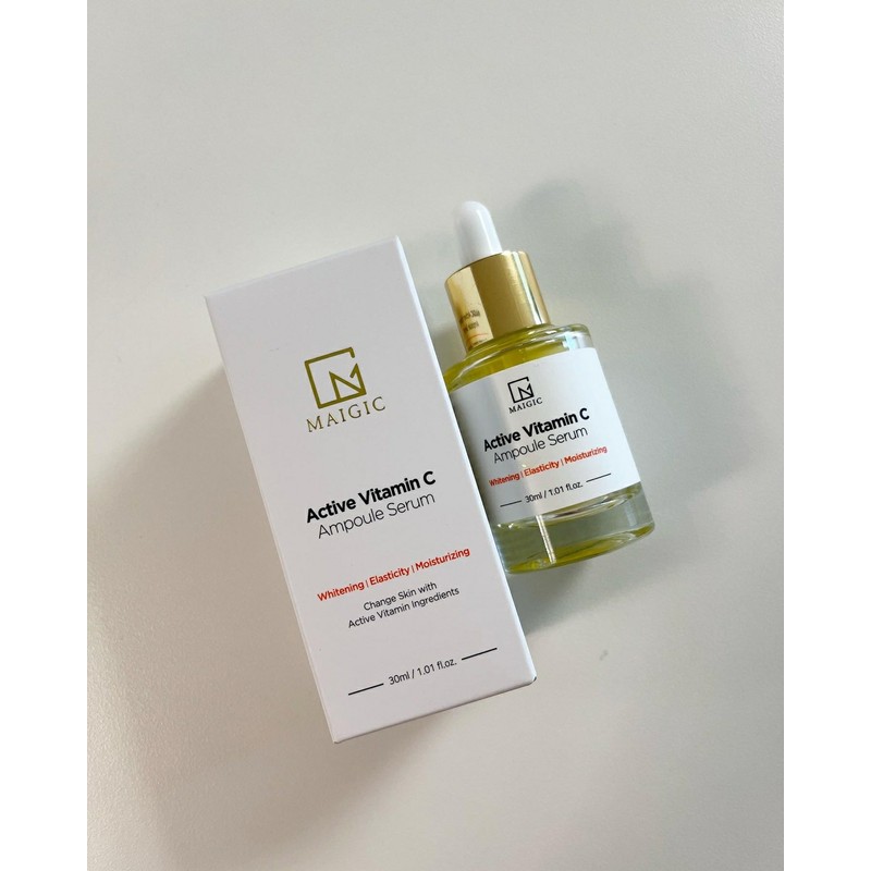 Mayjik [1+1] Maygic Vitamin C Ampoule Serum Whitening Elasticity Moisturizing