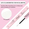 Lash Cluster Glue Waterproof Bond and Seal Lash Glue Long
