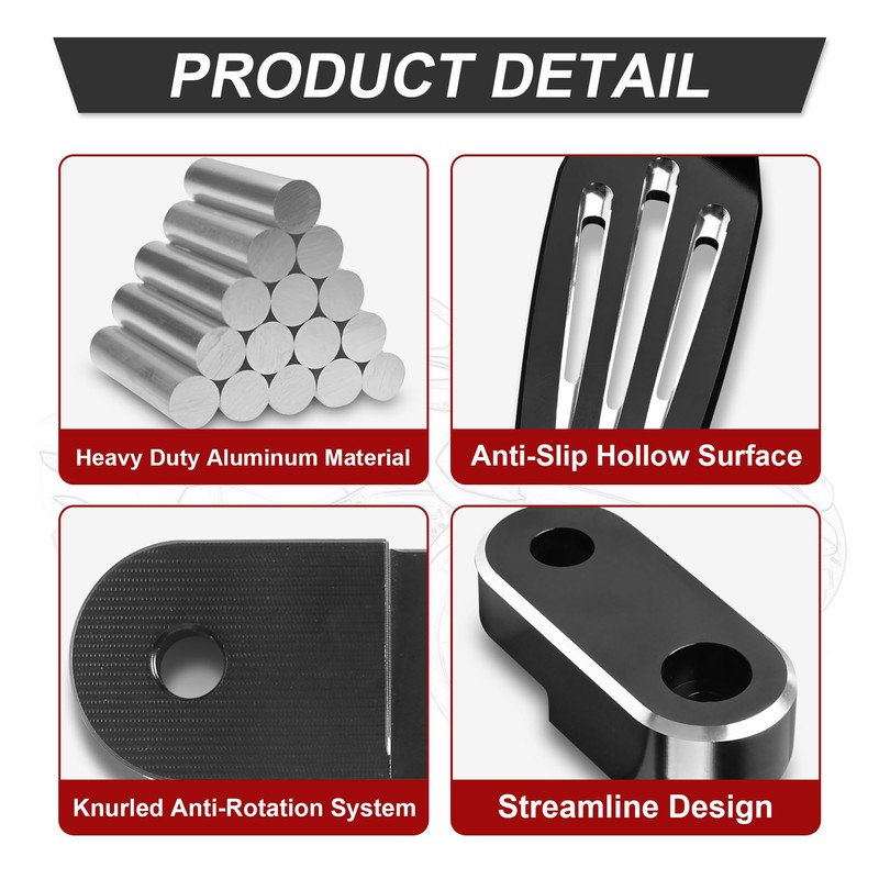 Aluminum Can Be Used Separately Third Peg Foot Pegs Accessories