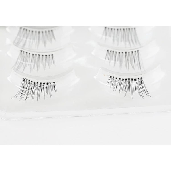 Dorisue Cat Eye Half Lashes Mini Wispy Natural Handmade Soft