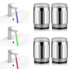 LED Tap, Set of 4 LED Luminous Three-Colour Faucet Water