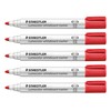Staedtler Lumocolor Whiteboard Markers, Pack of 5, Dry and Residue-Free,