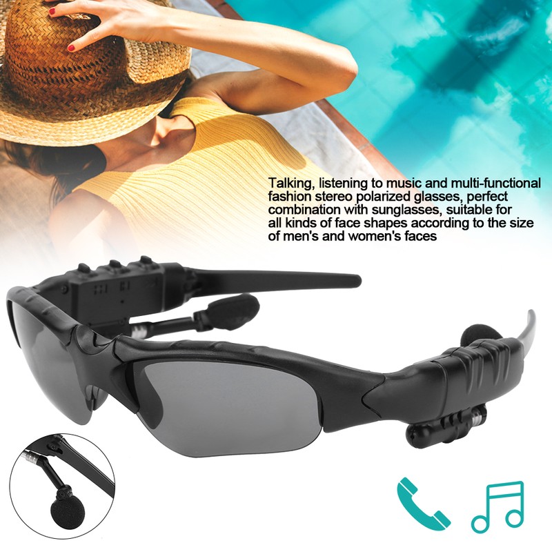 Intelligent 5.0 Wireless Bluetooth Sunglasses Sports Driving Glasses with Stereo