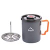 widesea Camping Coffee Pot 750ML, French Press Coffee Maker,Lightweight Backpacking