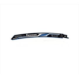 Fanzwork Bi-Metal Reciprocating Saw Blades 200 mm Length, 1.8 mm Thickness, 14TPI - Long Life, For Metal, Stainless Steel, Plastic & Wood, Universal Compatibility