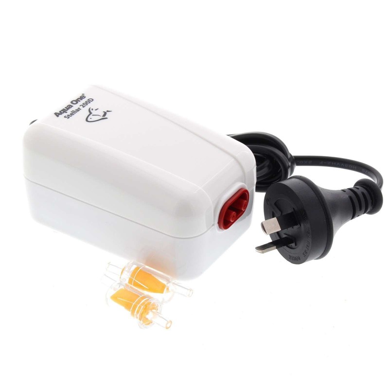 Aqua One Stellar Advance 200D Double outlet Air Pump 2