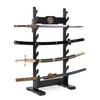 lukar Kylin 8 Tier Sword Rack Floor Standing, Multilayer Katana