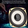 Full Range Audio Speaker, 3-inch 4Ohm 5W Full Frequency Mini