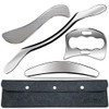 GYX COELE 4 in 1 Stainless Steel Muscle Scraper Tool,Scraping