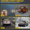 TeddyTT Emergency Strobe Lights Bar Directional Traffic Advisor Warning Strobe