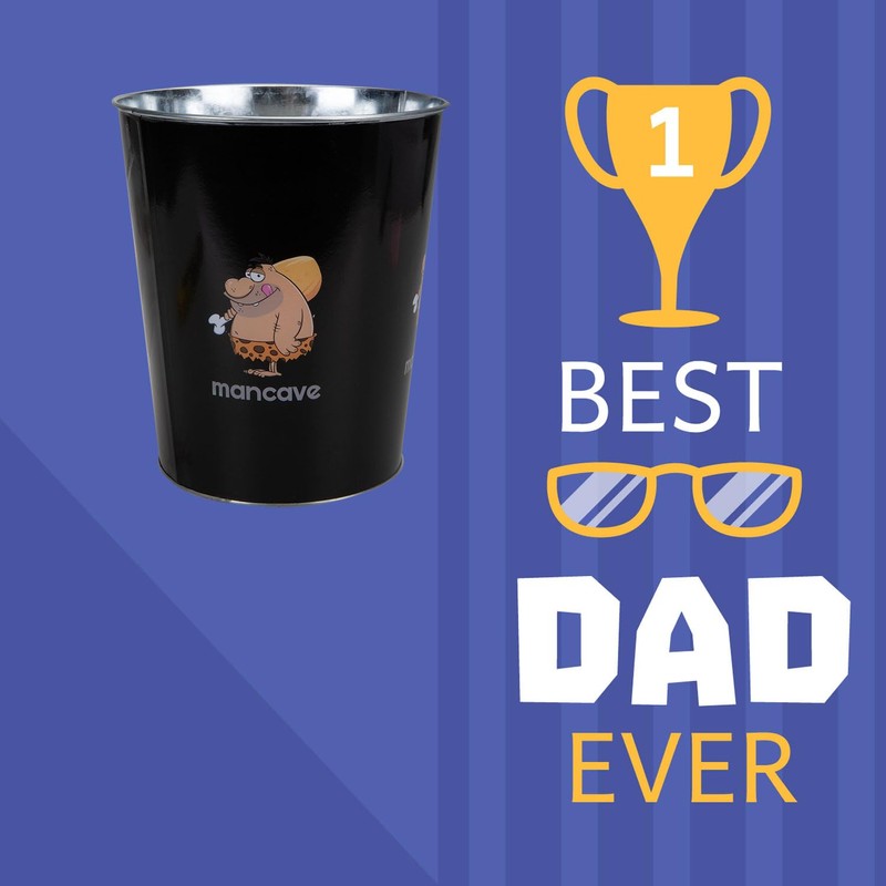 VFM - Man Cave Waste Bin Best Dad Ever Fun