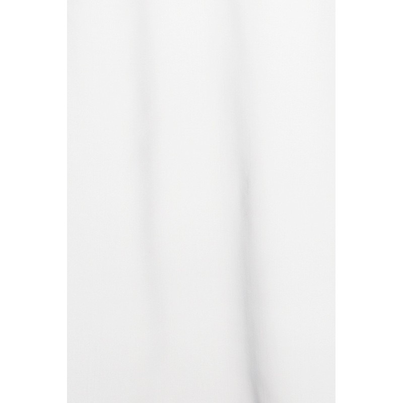 Elbersdrucke Basic 00 Bistro Curtain, White, Transparent, 48 x 140