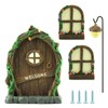 Fairy Door and Windows for Trees Outdoor