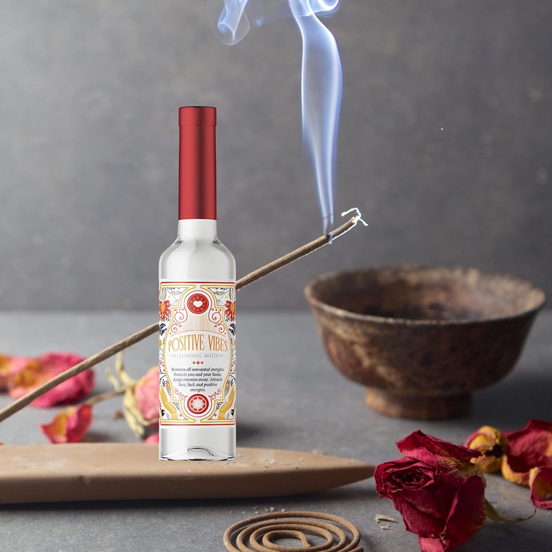 Soul Sticks Cleansing Water 7.5 oz. Bottle for Clearing Negative