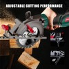 HYCHIKA 6.2A Mini Circular Saw with 3 Blades (4-1/2”), Compact