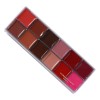 Paleta De 12 Labiales De Color 12 Duraderos Mate Intenso