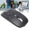 Wireless Bluetooth Mouse Stylish Shell 3 DPI Adjustment Silent Portable
