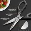 Astercook 2 Pcs Kitchen Scissors, Heavy Duty Shears with Serrated
